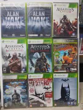 Jogos Originais Xbox 360 - Valor Unitário - Aceito Olxpay