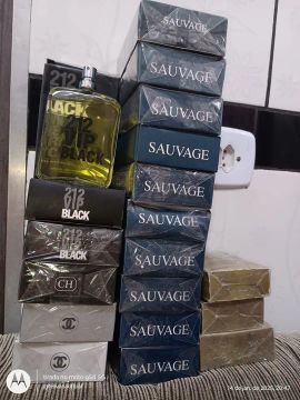 Perfumes masculino - 212 VIP Black e Sauvage