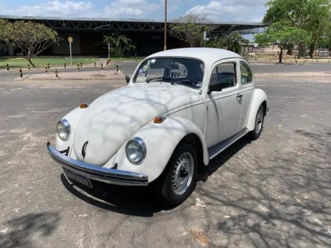 VW Fusca 1600 1986 Placa Preta