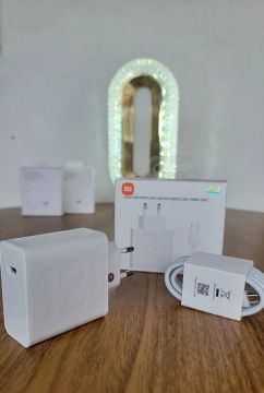 Promoção - Carregador Turbo Xiaomi 125W completo Tipo C 