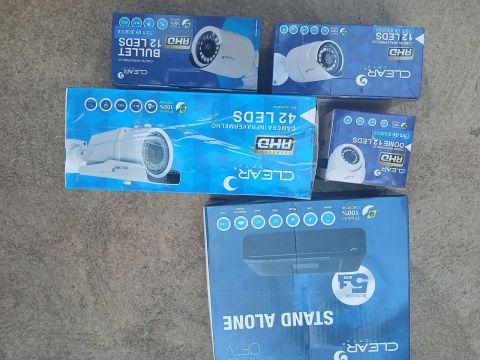 Kit CFTV nunca instalado 