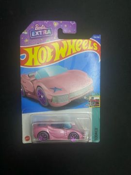 Hot Wheels Barbie Extra Tooned rosa