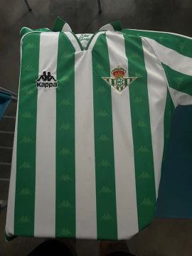 Camiseta Real Betis Kappa Verde e Branca ORIGINAL NUNCA USADA