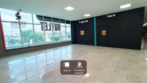 Loja de 24,07 m² no 1º andar do Supermercado Cometa do Presidente Kennedy para aluguel