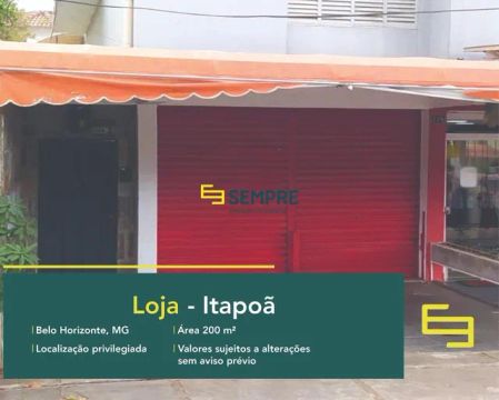 Loja para vender no bairro Itapoã com vaga