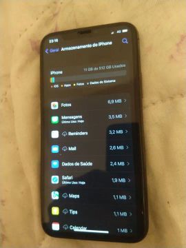 iPhone com 11 pro 512gb zero