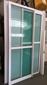 Porta janela de aluminio