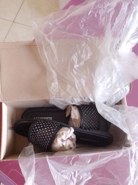 Tamanco Feminino Flat Via Marte preto