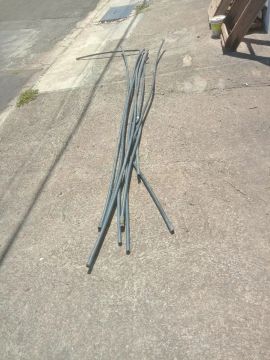 24 M Eletrodutos Rígidos PVC 1/2"- Usados