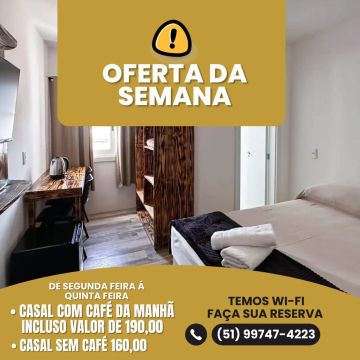 Oferta da Semana - Hotel com Café da Manhã