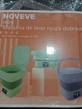 Máquina de Lavar Roupa Dobrável Mini Noveve