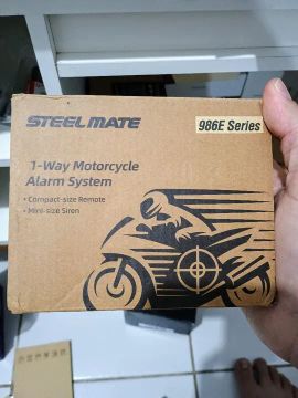 Alarme para Moto 1-Way Steel Mate 986E