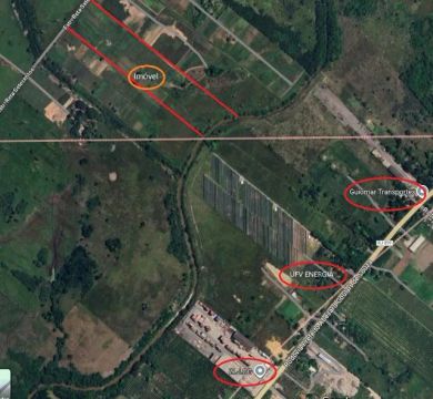 Terreno em Itaguai 92000m2 - Piranema - Porto de Itaguaí - Rio Santos - Arco Metropolitano