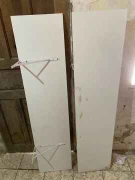 Prateleira 80 $ nas duas tamanho 0,35X1,50