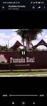 Vende-se lote no fazenda real 3 lote com 600m2 15x40 R$76 mil reais
