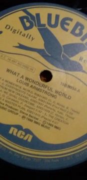 Disco lp vinil Louis Armstrong what a wandeful world original anos 80
