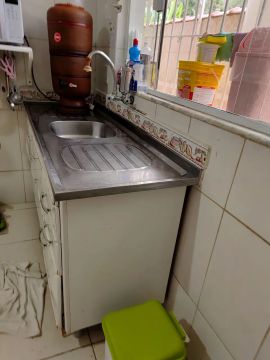 Pia de cozinha em inóx 1,50cmx0,54cm.