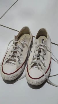 All Star Branco Cano Baixo