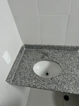 Pia de granito para banheiro+cuba+torneira