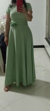 Vestido de madrinha longo 