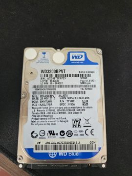 HD Interno WD Blue 320GB SATA 3.0Gbps