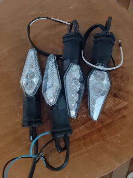 4 Piscas LED Moto Universal