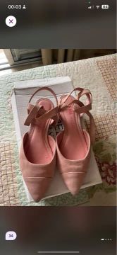 Sapatilha Nina Arezzo rosa tamanho 34/35