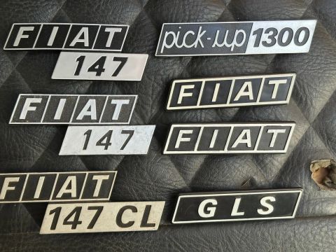 Emblemas Fiat 147 
