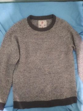 Suéter Masculino Cinza