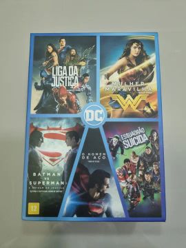 Combo DC Comics - 5 Filmes em DVD