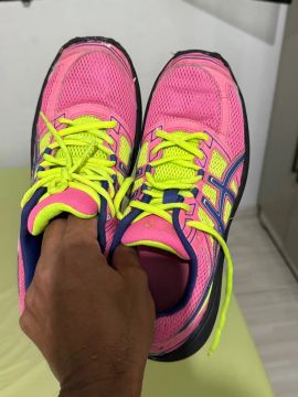 Tênis Asics Feminino Rosa