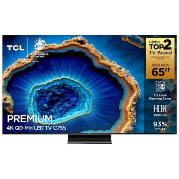 Smart TV 65 QLED 4K TCL lacrado na caixa com NF e garantia. 