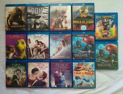 Coleção 35 Filmes em Blu-ray - Envio Pela OLX 