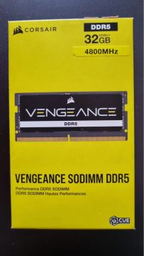 Memória RAM Corsair Vengeance DDR5 32GB 4800MHz SODIMM
