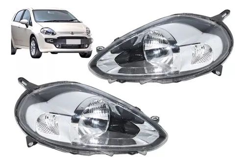 Farol Fiat Punto 2013 2014 2015 2016 2017 Dianteiro Novo
