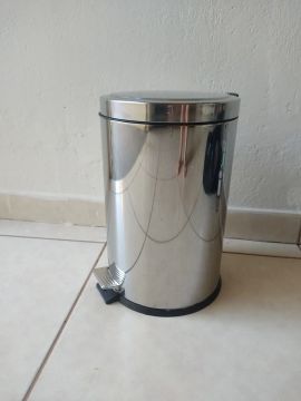 Lixeira em Aço Inox Tramontina 20L