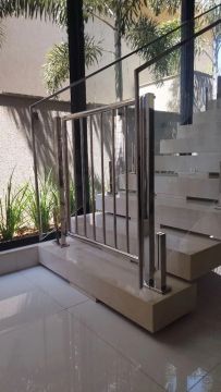 Corrimão, Guarda-Corpo, Portinhola em Aço inox 