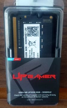 Memória 8g ddr4 3200 mhz UpGamer para notebook