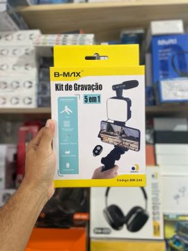 Kit de Gravação 5 em 1 para Câmera - B-MAX