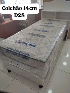 Cama Unibox Solteiro- 1 ano de garantia 