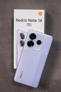 REDMI NOTE 14 5G 256 GB 8 RAM LACRADO PARC EM ATÉ 12 VEZES