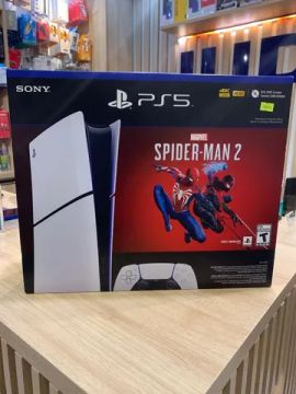 Console PlayStation 5 + Spider-Man 2 - PS5 Slim 1TB - Novo Lacrado - Loja Física
