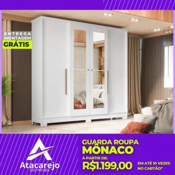Guarda Roupa Casal Entrega e Montagem Gratis 