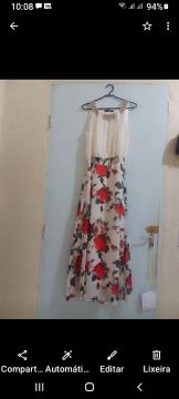 Vestido Longo Floral P