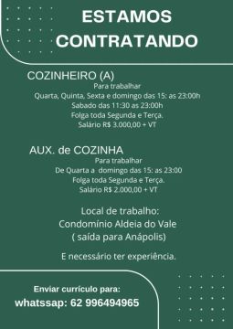 ESTAMOS CONTRATANDO