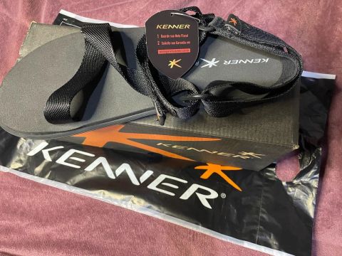 Sandália Kenner Masculina Preta Tam:44/5
