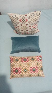 Capas para almofadas e tambem almofadas