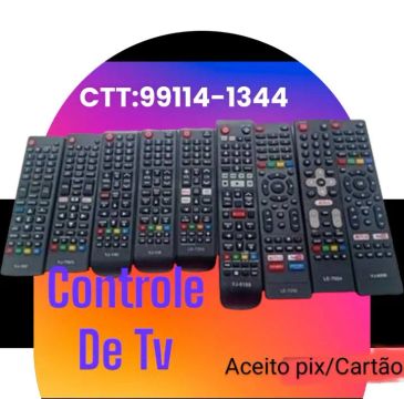 Controles pra Tv de várias marcas / Fazemos entrega 