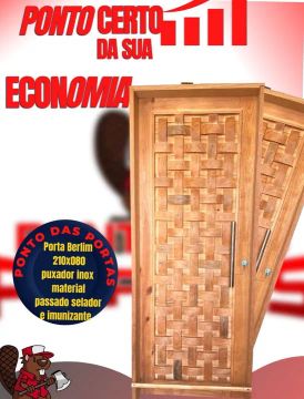 Portas trabalhadas 210x80 a partir de 470,00 a vista 