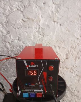 Carregador de Bateria Mamute 150A - Novo